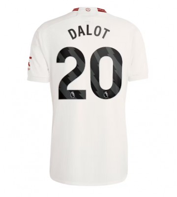 Manchester United Diogo Dalot #20 Tredje trøje 2023-24 Kort ærmer